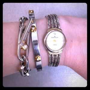Anne Klein watch silver